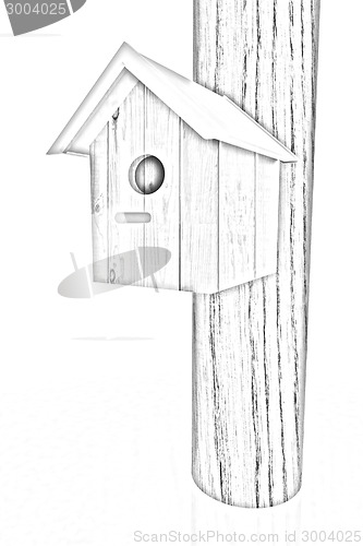 Image of Nest box birdhouse