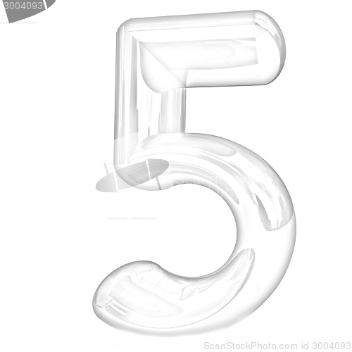 Image of Number "5"- five