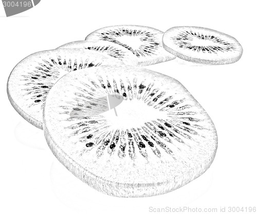 Image of slices of kiwi