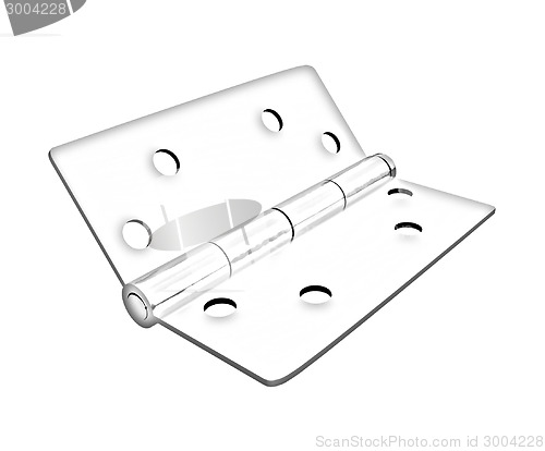 Image of assembly metal hinges