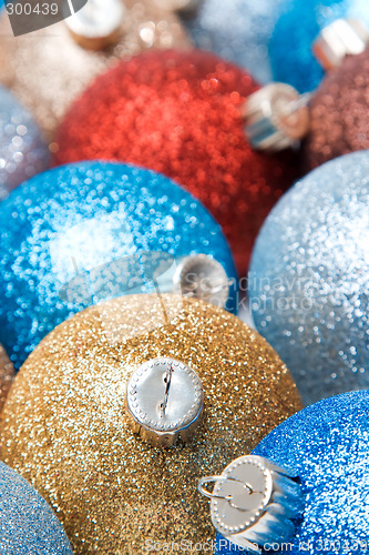 Image of Christmas ornaments