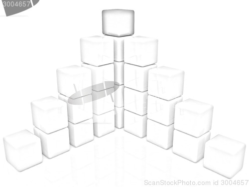 Image of cubic diagram structure