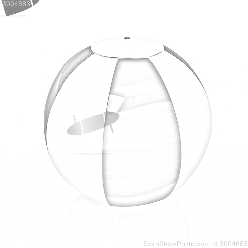 Image of colorful aquatic ball