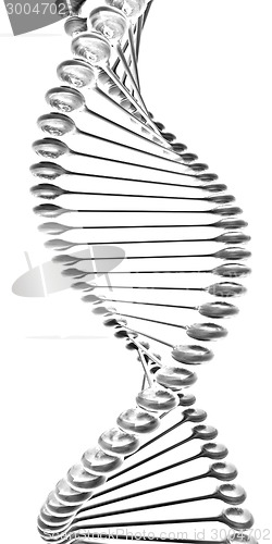 Image of DNA structure model 