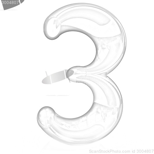 Image of Number "3"- three