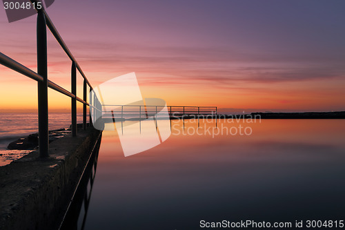 Image of Wombarra Pool Sunrise