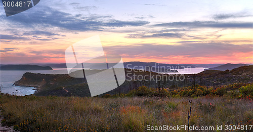 Image of Looking over the healthlands at Box Head