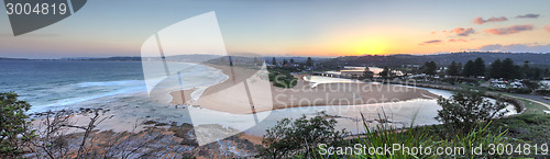 Image of North Narrabeen beach and lakes entrance views Australia