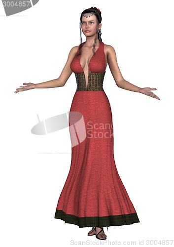 Image of Red Dress