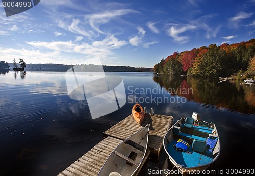 Image of Lake in Autumn