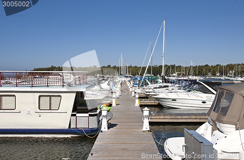 Image of Marina on Lake Huron