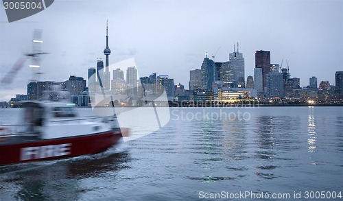 Image of Night Shot Toronto City