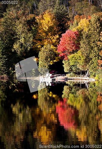 Image of Lake in Autumn