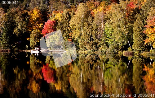 Image of Lake in Autumn