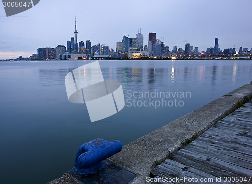 Image of Night Shot Toronto City