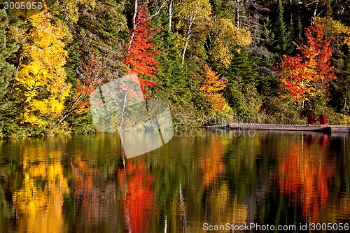 Image of Lake in Autumn