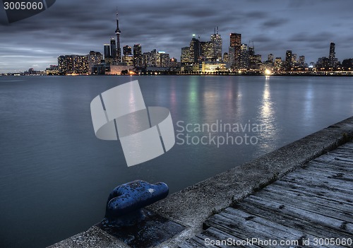 Image of Night Shot Toronto City