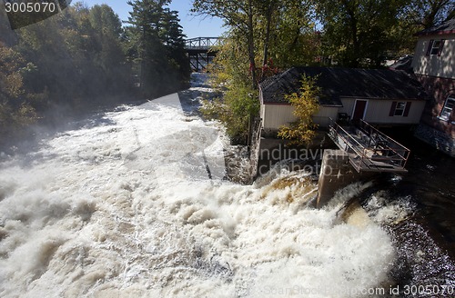 Image of River Waterfall Bracebridge Ontario