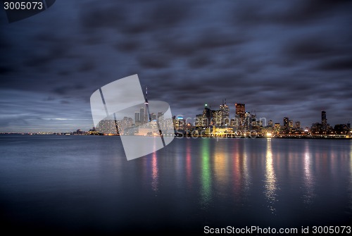 Image of Night Shot Toronto City