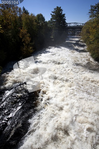 Image of River Waterfall Bracebridge Ontario