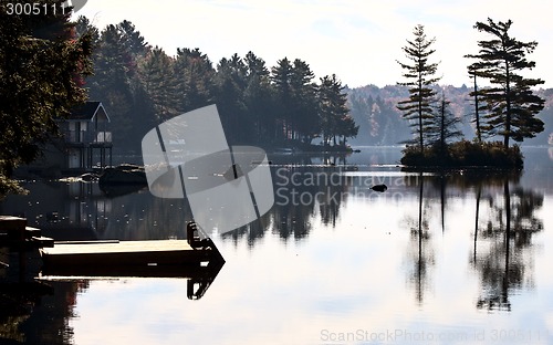 Image of Lake in Autumn