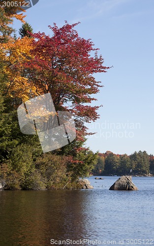 Image of Lake in Autumn