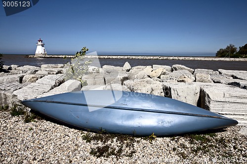 Image of Lighthouse on Lake Huron 