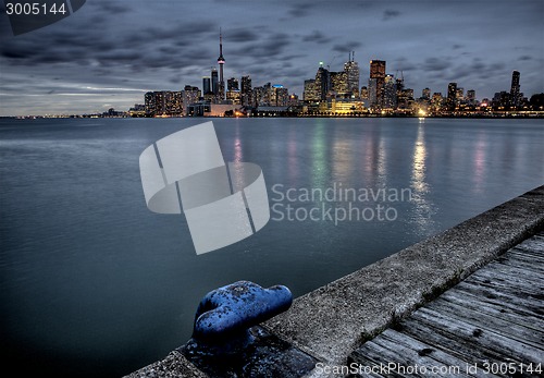 Image of Night Shot Toronto City