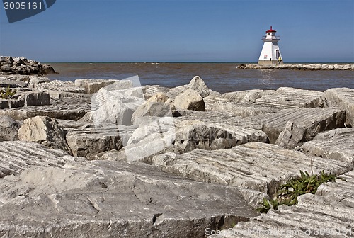 Image of Lighthouse on Lake Huron 