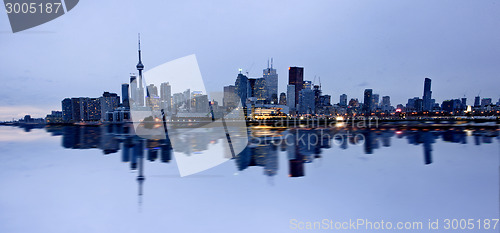 Image of Night Shot Toronto City