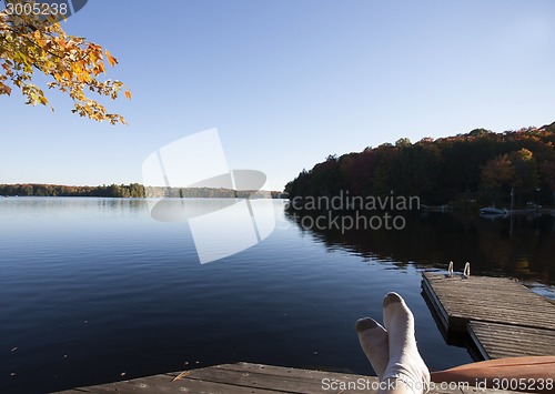 Image of Lake in Autumn