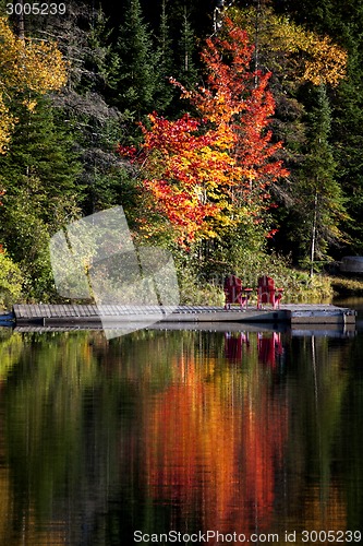 Image of Lake in Autumn