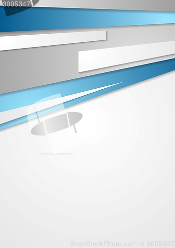 Image of Bright abstract tech corporate design