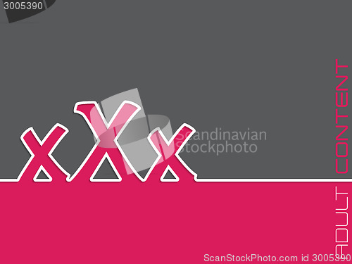 Image of Adult content background design