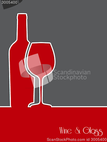 Image of Wine background design