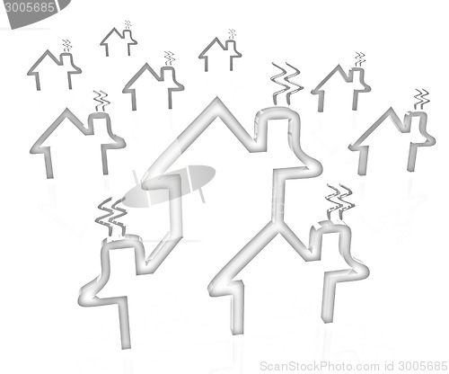 Image of Save energy house concept 