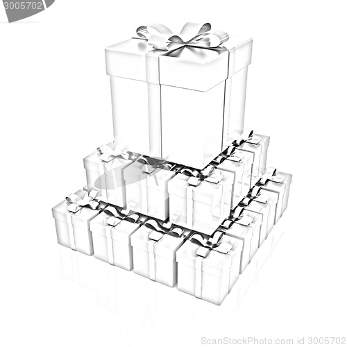Image of Bright christmas gifts