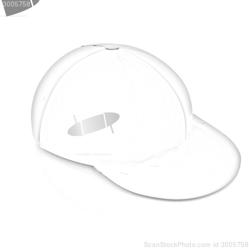 Image of Red peaked cap