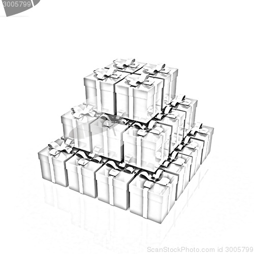 Image of Bright christmas gifts