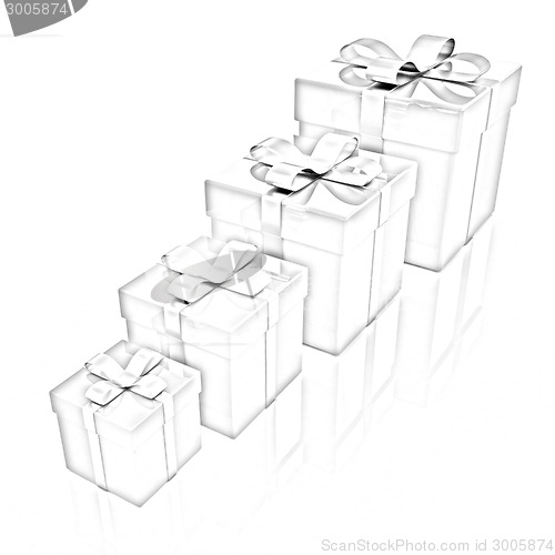 Image of Bright christmas gifts