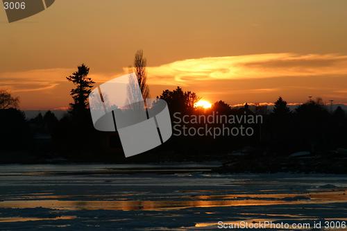 Image of Winther sunset