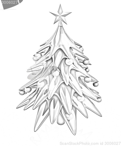 Image of Christmas tree