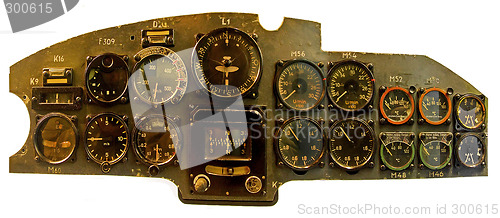 Image of Aircraft dashboard