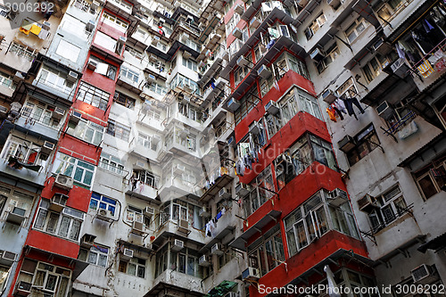 Image of Old apartments in Hong Kong 