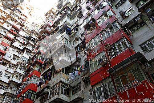 Image of Old apartments in Hong Kong 