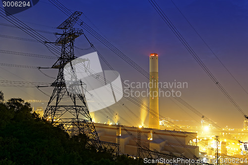 Image of petrochemical industrial power plant factory
