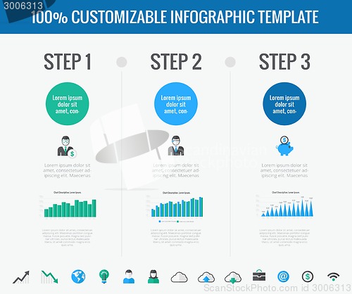 Image of Technology Infographic Elements