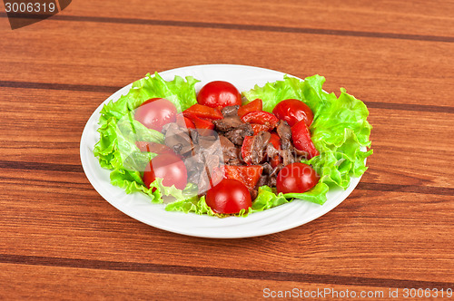 Image of Roasted beef and mushrooms