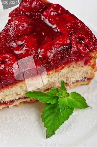 Image of cake with berry's