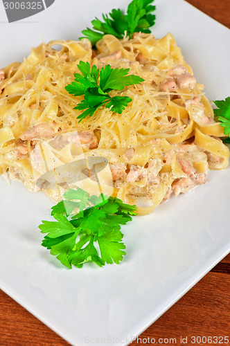 Image of Pasta with shrimps